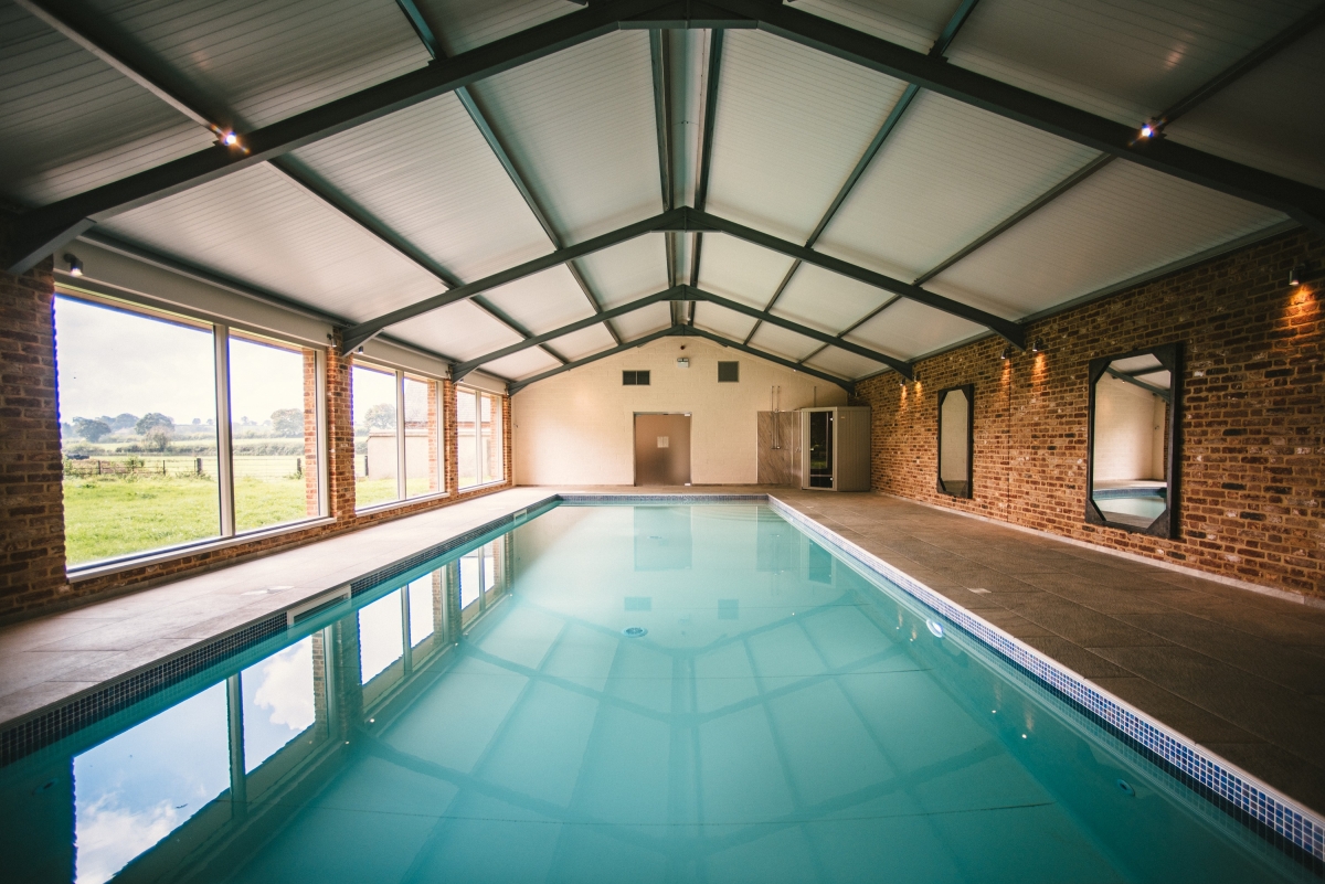 12m indoor swimming pool and sauna